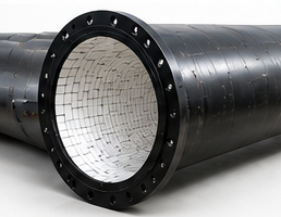 Ceramic Tile Lined Steel Pipe